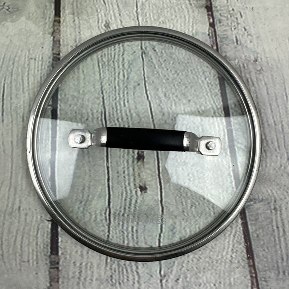 SELECT by CALPHALON Replacement Glass Pan Lid 7" OD 6 1/2" ID - Picture 2 of 8
